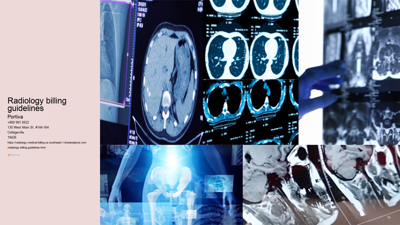 radiology billing guidelines