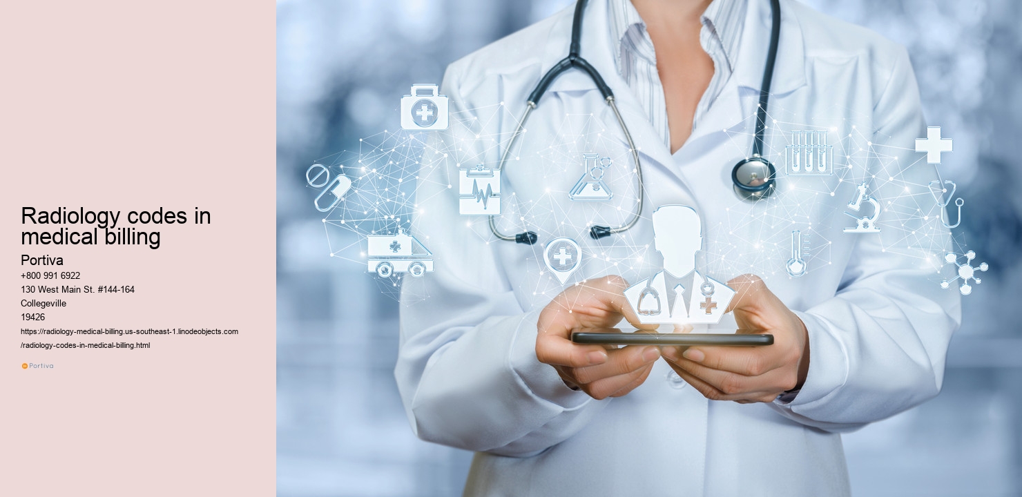 radiology codes in medical billing